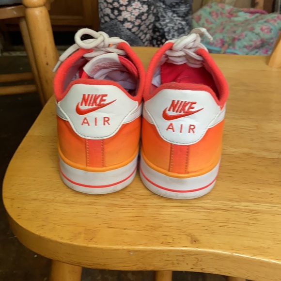Orange gradient Nikes - Picture 3 of 6